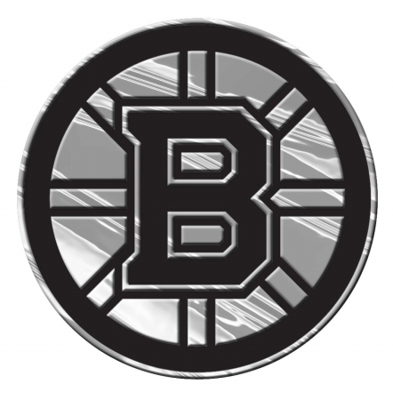 Picture of Boston Bruins Auto Emblem - Silver