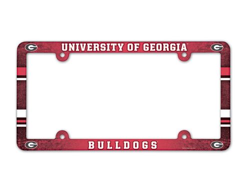 Picture of Georgia Bulldogs License Plate Frame - Full Color
