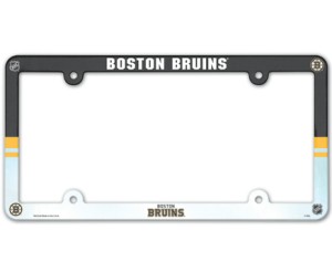 Picture of Boston Bruins License Plate Frame - Full Color