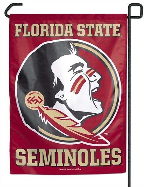 Picture of Florida State Seminoles Flag 12x18 Garden Style 2 Sided