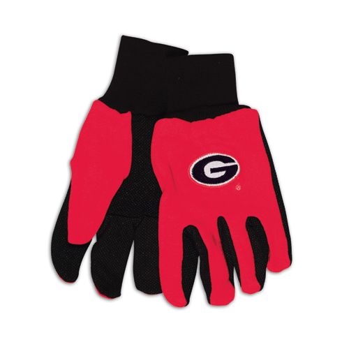 Picture of Georgia Bulldogs Two Tone Gloves - Adult - New Logo