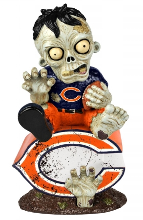 Picture of Chicago Bears Zombie On Logo Figurine