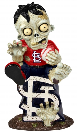 Picture of St. Louis Cardinals Zombie Figurine - On Logo