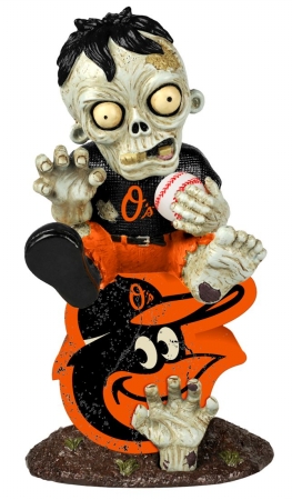 Picture of Baltimore Orioles Zombie Figurine - On Logo