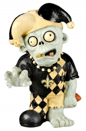 Picture of New Orleans Saints Thematic Zombie Figurine