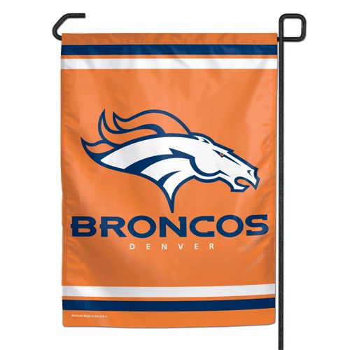 Picture of Denver Broncos Flag Garden Style
