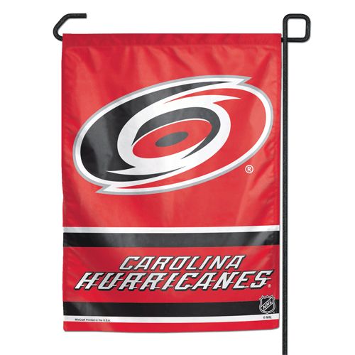 Picture of Carolina Hurricanes Flag 12x18 Garden Style 2 Sided