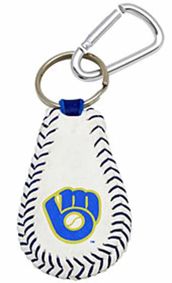 Picture of Milwaukee Brewers Keychain Retro Baseball