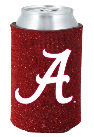 Alabama Crimson Tide Kaddy Can Holder - Glitter