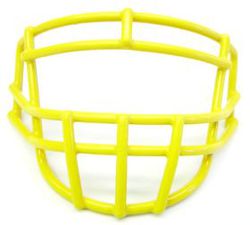 Picture of Running Back/Defensive Back Green Bay Gold Face Mask