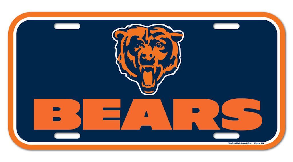 Picture of Chicago Bears License Plate