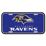Picture of Baltimore Ravens License Plate