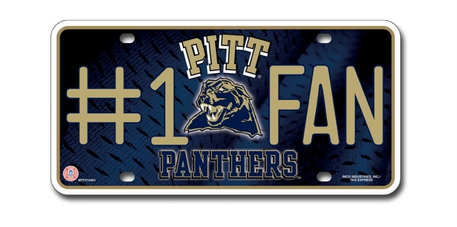 Picture of Pittsburgh Panthers License Plate - #1 Fan
