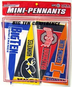 Picture of Big 10 Pennant Set Mini