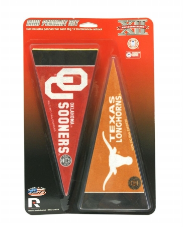 Picture of Big 12 Pennant Set Mini