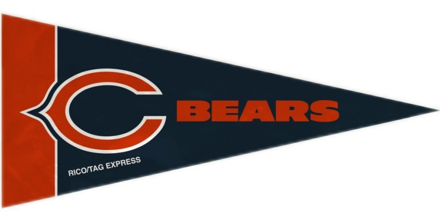 Picture of Chicago Bears Pennant Set Mini 8 Piece