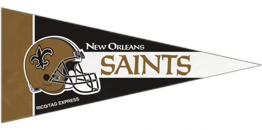 Picture of New Orleans Saints Pennant Set Mini 8 Piece