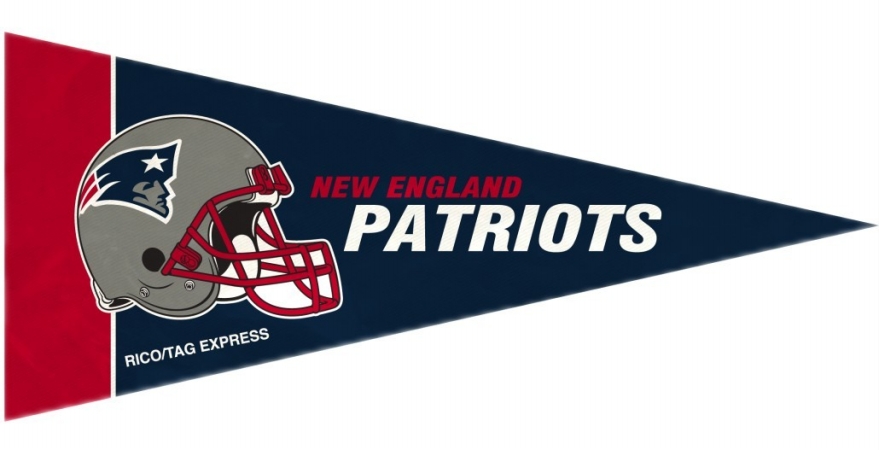 Picture of New England Patriots Pennant Set Mini 8 Piece