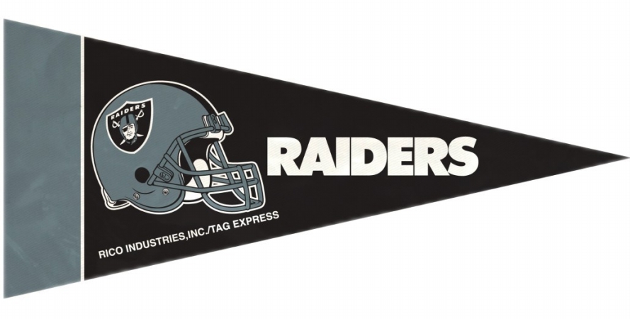 Picture of Oakland Raiders Pennant Set Mini 8 Piece