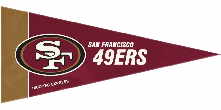 Picture of San Francisco 49ers Pennant Set Mini 8 Piece