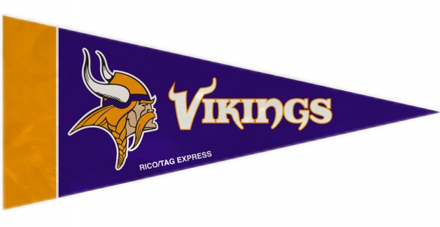 Picture of Minnesota Vikings Pennant Set Mini 8 Piece