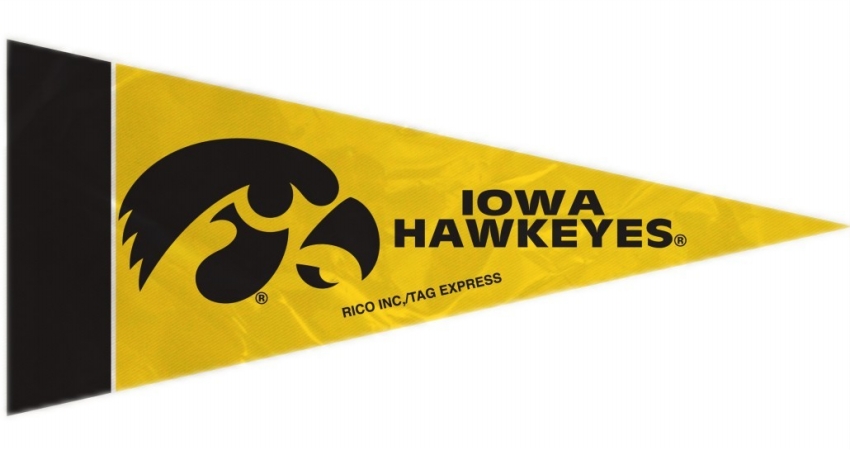Picture of Iowa Hawkeyes Pennant Set Mini 8 Piece