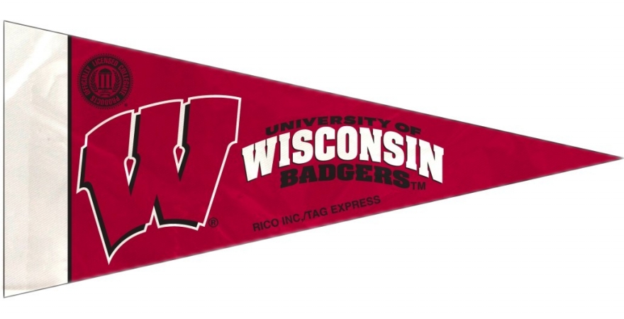 Picture of Wisconsin Badgers Pennant Set Mini 8 Piece