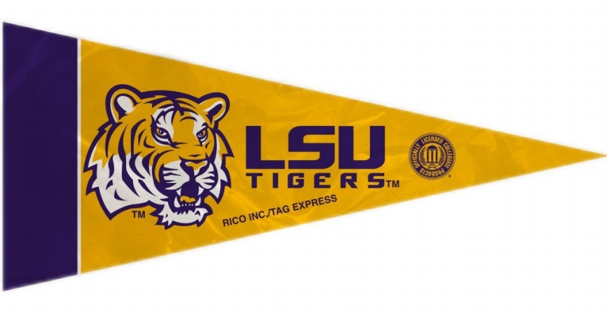 Picture of LSU Tigers Pennant Set Mini 8 Piece
