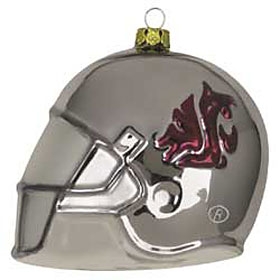Picture of Washington State Cougars Ornament 3 Inch Helmet