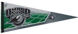 Omaha Nighthawks Pennant 12x30 Premium Style