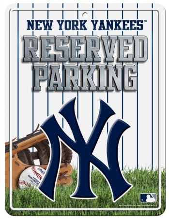 Picture of New York Yankees Sign Metal Parking