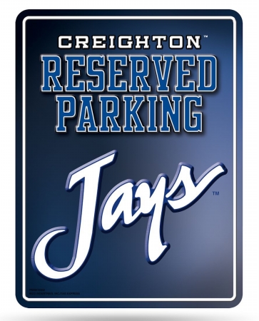 Picture of Creighton Bluejays Metal Parking Sign