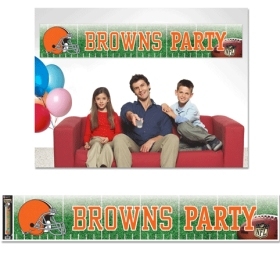 Picture of Cleveland Browns Banner 12x65 Party Style