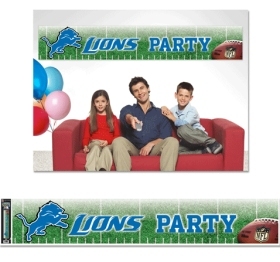Picture of Detroit Lions Banner 12x65 Party Style
