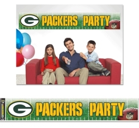 Picture of Green Bay Packers Banner 12x65 Party Style
