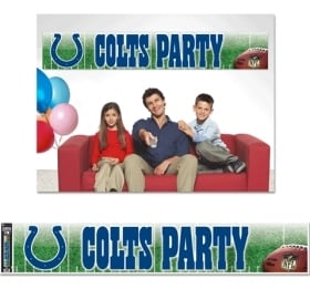 Picture of Indianapolis Colts Banner 12x65 Party Style