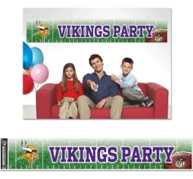Picture of Minnesota Vikings Banner 12x65 Party Style