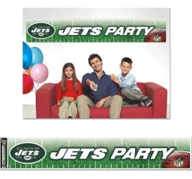 Picture of New York Jets Banner 12x65 Party Style Special Order