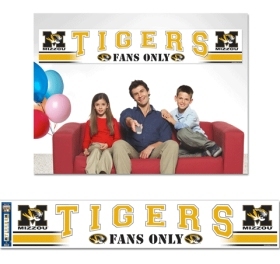 Picture of Missouri Tigers Banner 12x65 Party Style Special Order