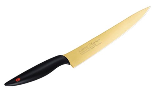 KTG03 Kasumi Titanium Coated 7 75 in. Carving knife