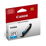 Picture of Canon USA 0391C001AA CLI 271 Cyan Ink Tank