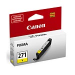 Picture of Canon USA 0393C001AA CLI 271 Yellow Ink Tank