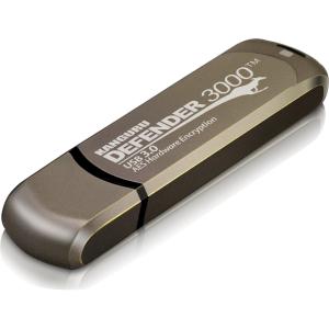 Picture of Kanguru Solutions KDF3000-64G Defender3000 64GB SuperSpeed USB 3.0 Hardware Encrypted USB Flash Drive