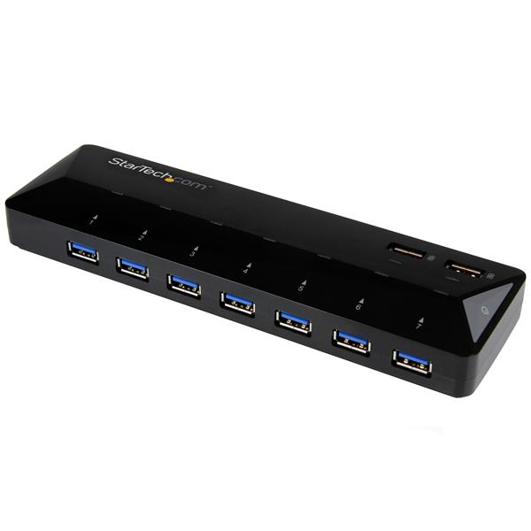 Picture of Startech.com ST93007U2C 7-Port USB 3.0 Hub plus Dedicated Charging Ports