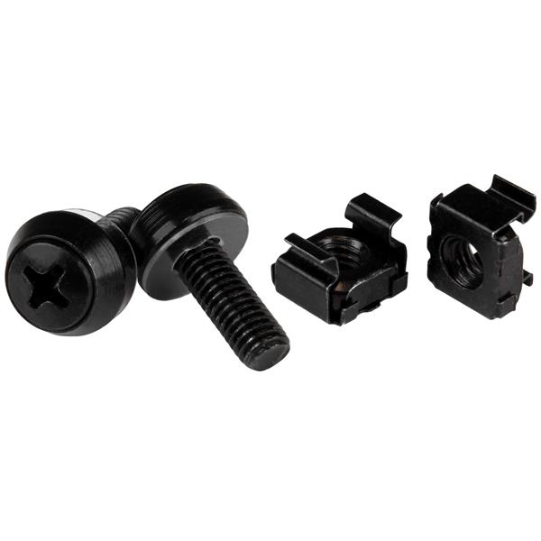 M6 Screws and Cage Nuts - Black