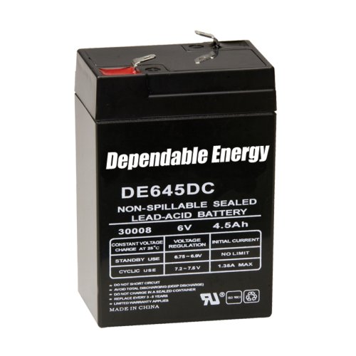 Picture of American Hunter GSM-DE-30008 6V 4.5 Amp HR Rechargeable Battery