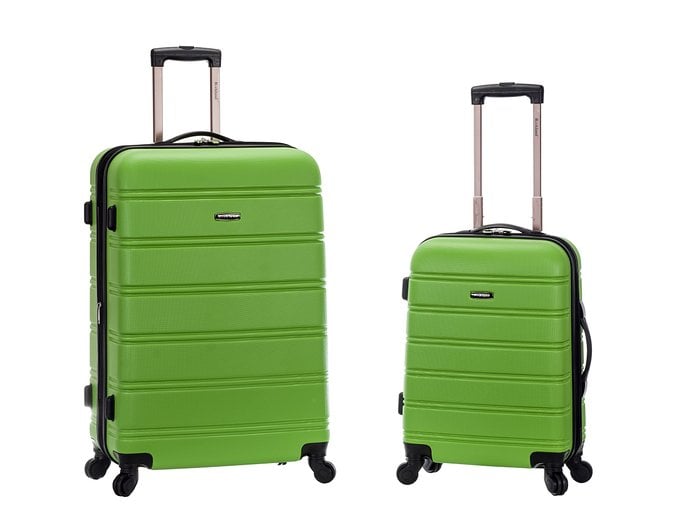 Picture of Foxluggage F225-GREEN Expandable Abs Spinner Set&#44; 2 Pieces