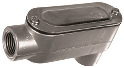 Picture of  LB1CG Assembled Aluminum Conduit Body 0.5 in.