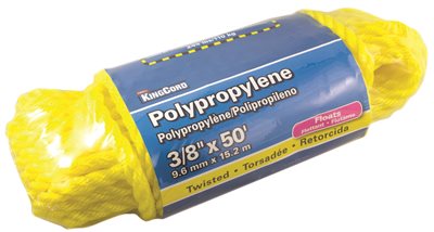 Picture of  300061BG 0.37 in. x 50 ft. Polypropylene Twisted- Yellow
