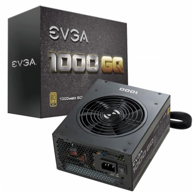EVGA 210-GQ-1000-V1 GQ 80 Plus Gold- 1000W ECO Mode Semi Modular Power Supply